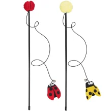 Іграшка Flamingo Cat Dangler Happy Bug, вудка, для кішок, 4 × 953 см