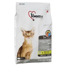 Сухий корм 1st Choice Adult Hypoallergenic без злаків, для котів від 1 року, з качкою, 5.44 кг
