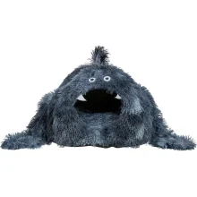 Лежак Trixie Monster cave для котів, печера для відпочинку, 46×33×46 см, темно-синій