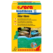 Синтетичний наповнювач Sera Biofibres Fine для фільтрів, 40 г