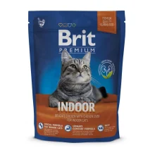 Сухий корм Brit Premium Cat Indoor, для кішок, 0.3 кг