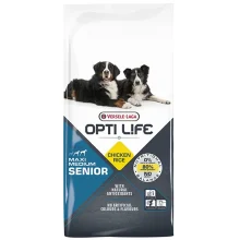 Сухий суперпреміум корм Versele-Laga Opti Life Senior Medium & Maxi для літніх собак середніх і великих порід курка, 12.5 кг