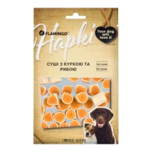 Ласощі Flamingo для собак, суші з м'ясом курки та тріски, 75 г