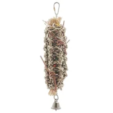 Іграшка Flamingo Papyr Parakeet Toy Tube Small плетені підвісна, для середніх і великих папуг