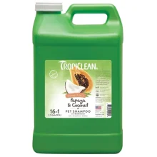Шампунь TropiClean Luxury 2in1 Papaya & Coconut "Папайя плюс 2 в 1" для собак і котів, 9,5 л