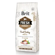 Сухий корм Brit Turkey / Pea Light Fit & Slim Adult, для собак, 12 кг