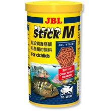 Основний корм JBL NovoStick M в формі паличок для хижих цихлид, 5.5 л