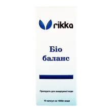 Капсули Rikka Біо баланс, бактерії для акваріумів, 10 капсул (WT-311)
