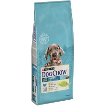 Сухий корм Purina Dog Chow Puppy Large Breed для цуценят великих порід, з індичкою, 14 кг