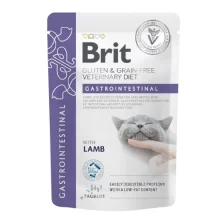 Вологий корм Brit GF VetDiet Gastrointestinal для котів, з ягням, 85 г
