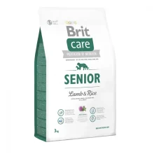Сухий корм Brit Care Senior Lamb & Rice, для літніх собак, 3 кг