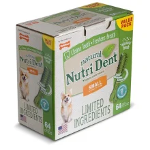 Ласощі Nylabone Nutri Dent Natural для чищення зубів, для собак, M, 40 шт, ціна за 1 шт