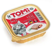 Консерви Tomi veal poultry з телятиною і птицею, для котів, 100 г