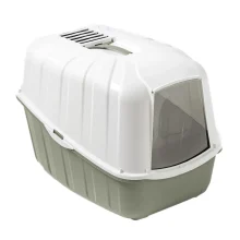 Туалет MPS Komoda Light Green для котів, бокс з фільтром, cвітло-зелений, 54×39×40 см