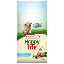 Сухий корм Happy Life Junior with Chicken для цуценят, з куркою, 10 кг