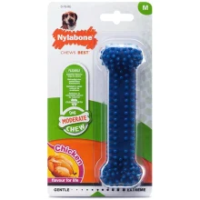Іграшка кістка жувальна Nylabone Moderate Chew Dental Bone M, для собак до 16 кг