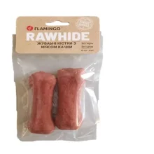 Жувальні кістки Flamingo з м’ясом качки, 10 см, для собак, 2 шт, 120 г
