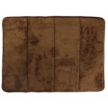 Лежак Flamingo Pet Mat Nero для собак, плюшевий, коричневий, 47×30 см