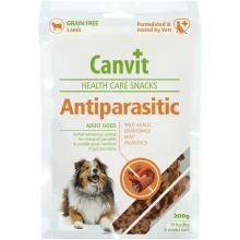 Напіввологі ласощі Canvit Antiparasitic для профілактики проблем з кишковим трактом у собак, 200 г