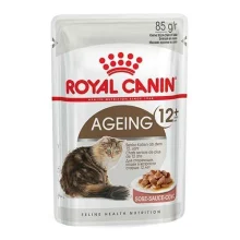 Вологий корм Royal Canin Ageing 12+ для кішок старше 12 років, шматочки в соусі, 85 г