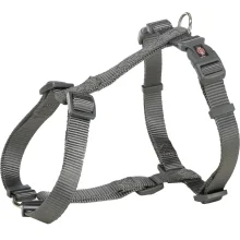 Шлея Trixie Premium H-Harness для собак, 30-44 см, 10 мм, розмір XS-S, графіт