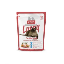 Сухий корм Brit Care Cat Lucky I am Vital Adult, для дорослих котів, 0.4 кг