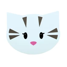Килимок під миску Trixie Mimi для кішок, 35 х 28 см
