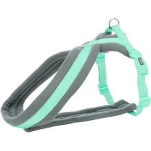 Шлея Trixie Premium Touring Harness для собак, 70-110 см, 25 мм, розмір L-XL, м'ятний