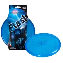 Іграшка Flamingo Frisbee + LED підсвічуванням для собак, гума, 20 см
