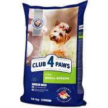 Сухий корм Клуб 4 Лапи Adult Small Breeds Premium для дорослих собак малих порід від 1 року, 14 кг