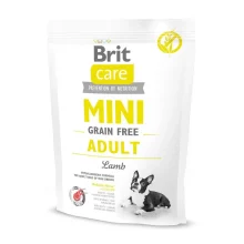 Сухий корм Brit Care GF Mini Adult Lamb, для собак малих порід, з ягням, 0.4 кг