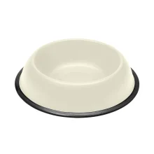 Ferplast Mira KC 72 Bowl White металева пофарбована миска для собак і кішок, біла, 21 см