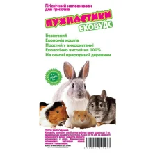 Деревний наповнювач Пухнастики для гризунів, 250 г