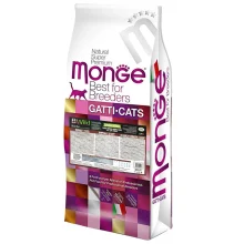 Сухий корм Monge Cat Be Wild Gr.Free для котів великих порід з 2-х місяців, з м'ясом буйвола, 10 кг