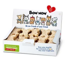 Ласощі "Bow wow" для собак, натуральні кісточки з яловичиною і L-карнітином, 30 шт, 1 уп