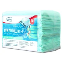 Пелюшки супервпітивающіе Magic Pet для цуценят і собак 60 x 90 см, 30 шт