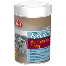 Вітаміни 8 in 1 Excel Multi Vit-Puppy для цуценят, 100 таблеток