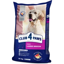Сухий корм Клуб 4 Лапи Adult Large Breeds Premium для дорослих собак великих порід від 25 до 90 кг, 14 кг