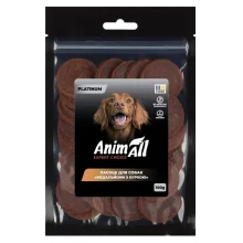 Лакомства AnimAll Platinum Медальоны с курицей для собак, 100 г