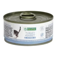 Консерва Natures Protection Kitten Turkey & Rabbit для кошенят, 100 г