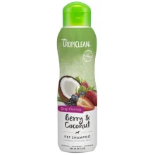 Шампунь TropiClean Berry & Coconut "Ягода і кокос" для собак і котів, 355 мл