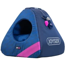 Будиночок Joyser Chill Cat Home для котів, синьо-рожевий, 40×40×41 см