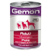 Вологий корм GEMON DOG WET Adult паштет з яловичим рубцем 0,4 кг