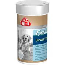 Вітаміни 8 in 1 Excel Brewers Yeast для котів і собак, 140 таблеток