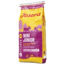 Сухий корм Josera Mini Junior для підростаючих собак малих порід с 3-го тижня життя, з качкою і лососем, 15 кг