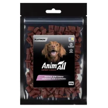 Лакомства AnimAll Platinum Соломка мини с уткой для собак, 100 г