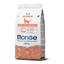 Сухий корм Monge Cat Adult для дорослих котів, з лососем, 10 кг