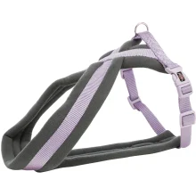 Шлея Trixie Premium Touring Harness для собак, 60-100 см, 25 мм, розмір L, бузковий