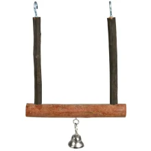 Гойдалки Trixie Natural Living з дзвіночком, для птахів, 12,5х15 см