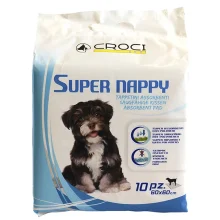 Пелюшки Croci Super Nappy для собак, 60×60 см, 10 шт
